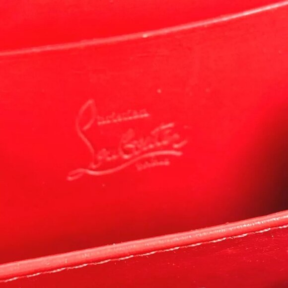 Christian Louboutin Wallet Coin Compartment craft logo Zip Around coin purse - Picture 9 of 16